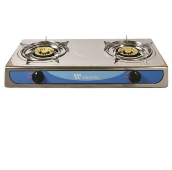 wilsonic stainless steel 2 burner Gas Cooker